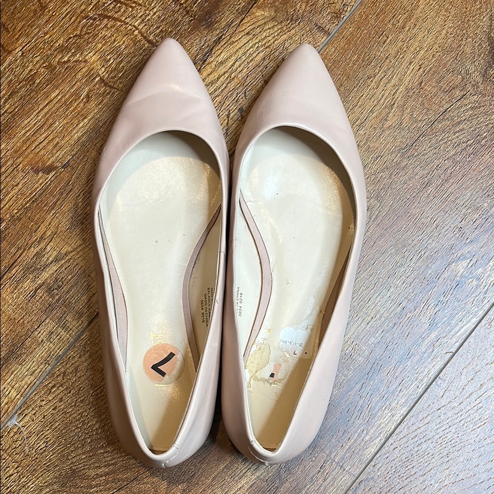 Elegant Pink Women's Flats ninewest